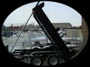 3 1/2 Ton dump trailer - Excalibur Trailers Ontario Canada