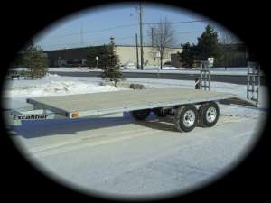 Excalibur Trailers - Deckover w/ ramps