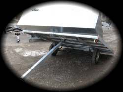 Excalibur Double SnowTrailer - 10' Tilt and load